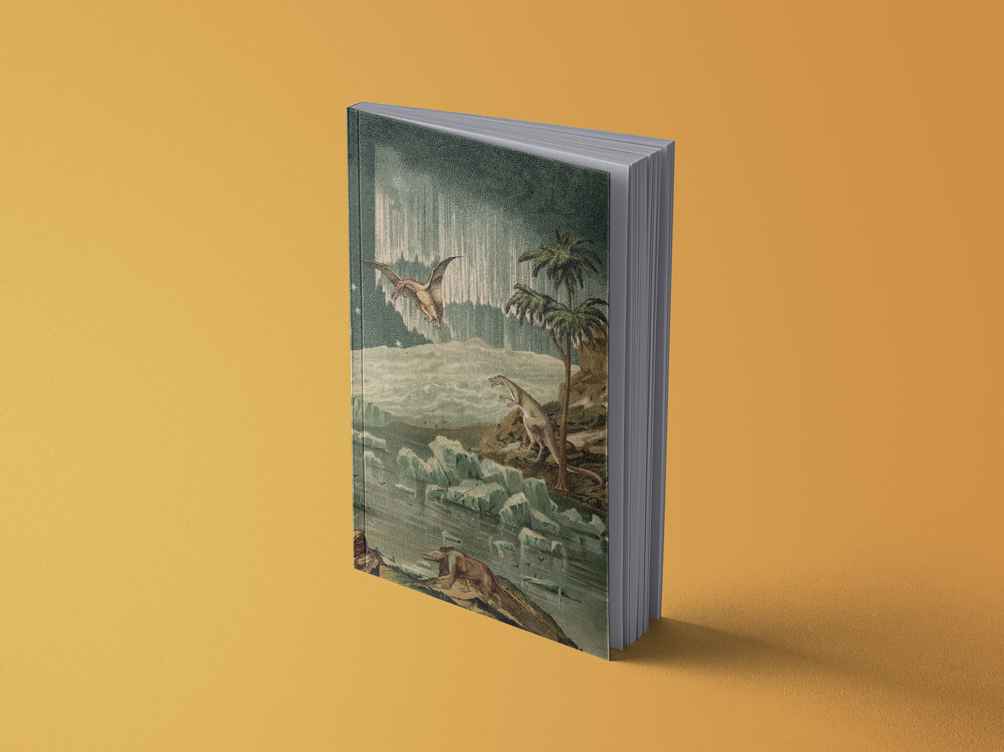 Notizbuch Vintage Dinosaurier | 13x20 cm