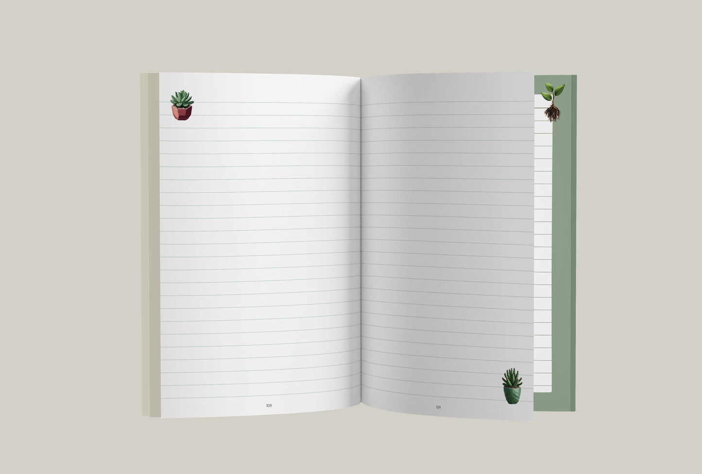 Pflanzen Journal | Zimmerpflanzen-Tagebuch | A5 | 160 Seiten