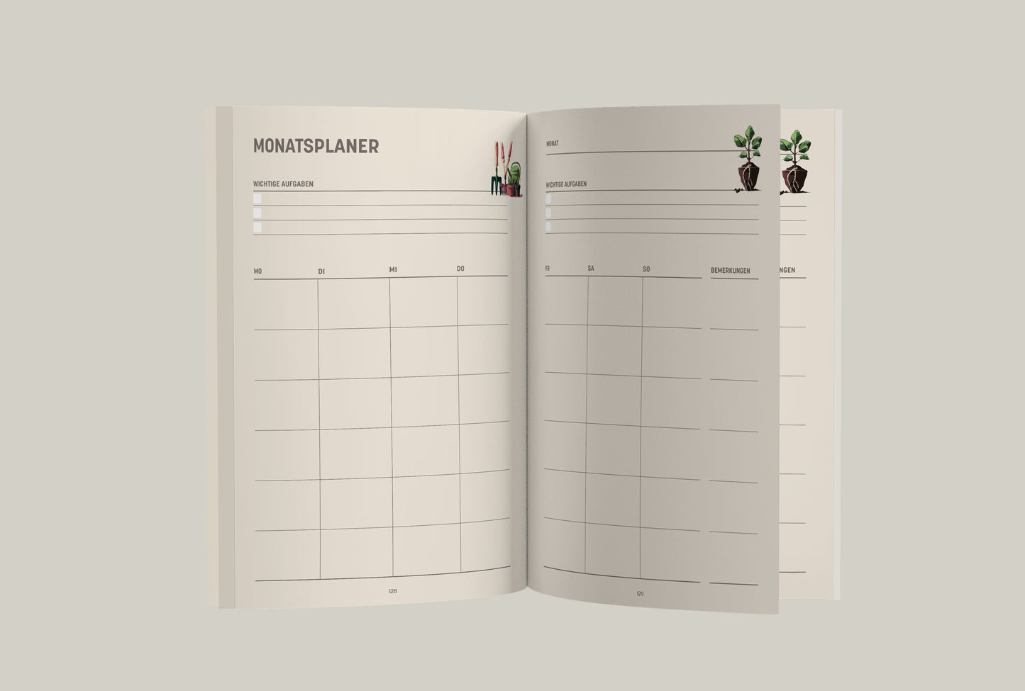 Pflanzen Journal | Zimmerpflanzen-Tagebuch | A5 | 160 Seiten