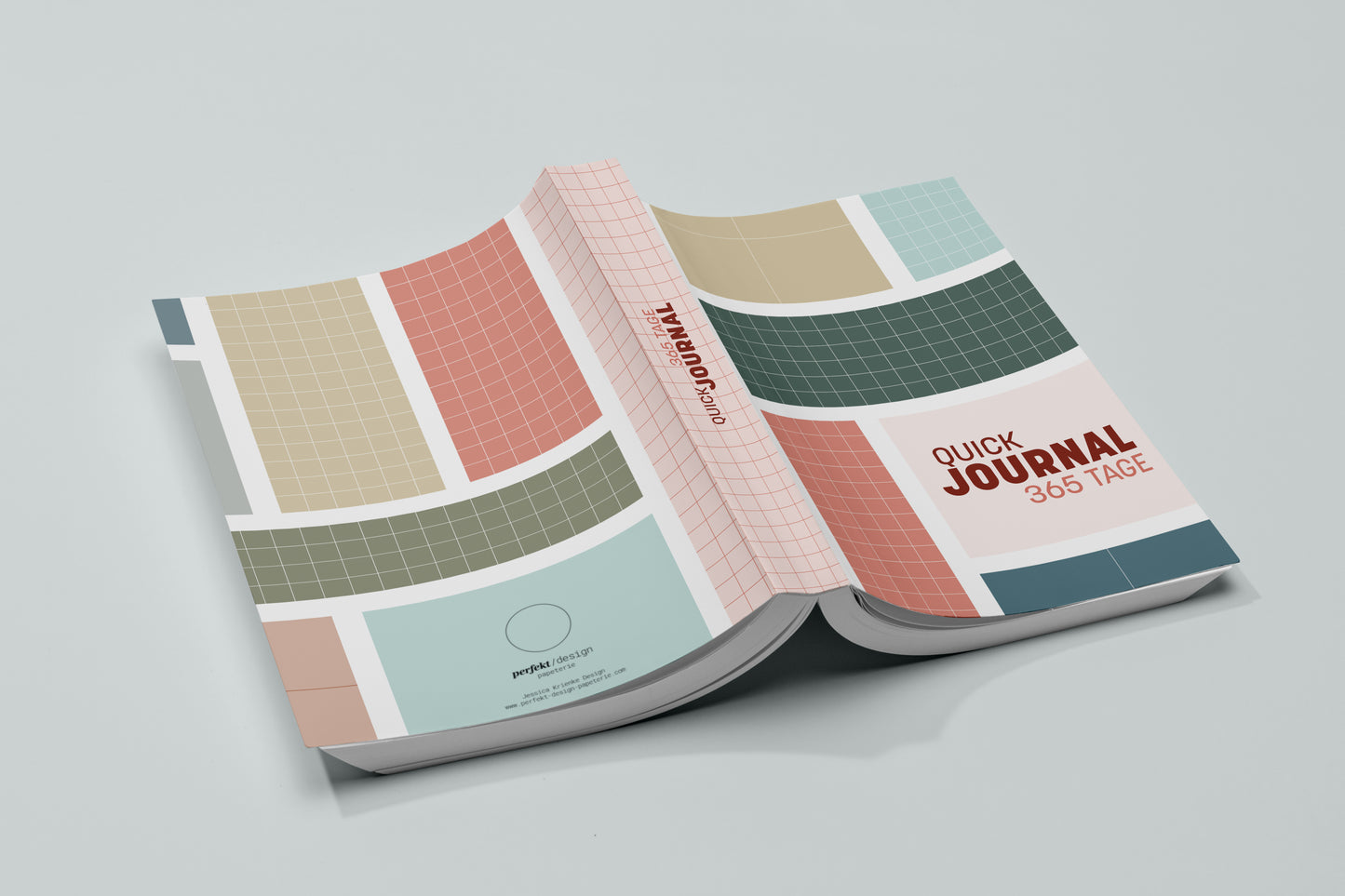 Quick Journal | Tagebuch für 1 Jahr | Minimalismus Edition | A5