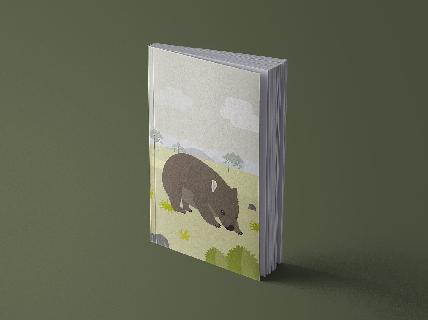 Notizbuch | Australische Tiere | liebevolle Illustrationen | 13x20 cm