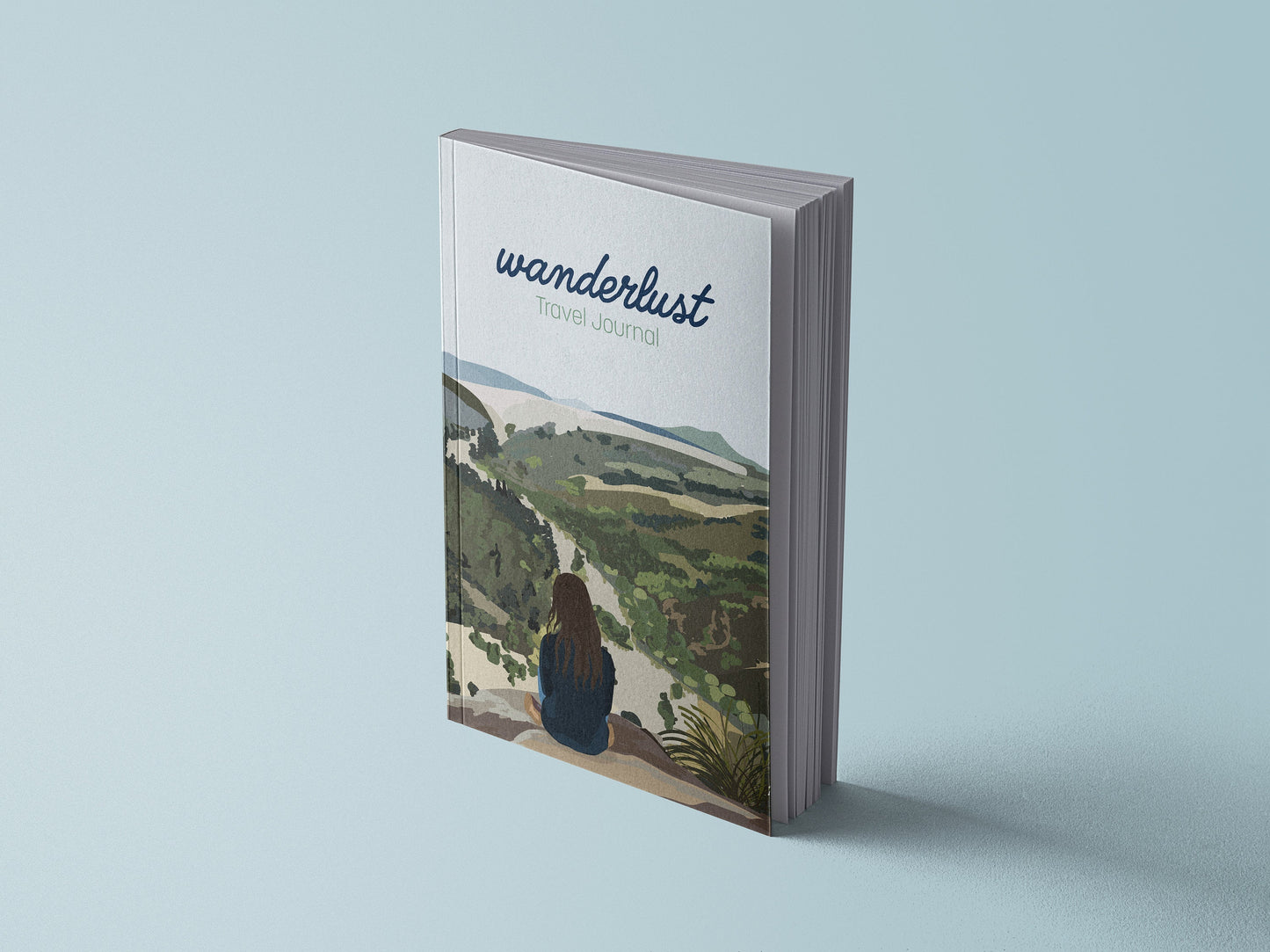 Reisetagebuch | Wanderlust | A5 | 100 Seiten | Zum Eintragen