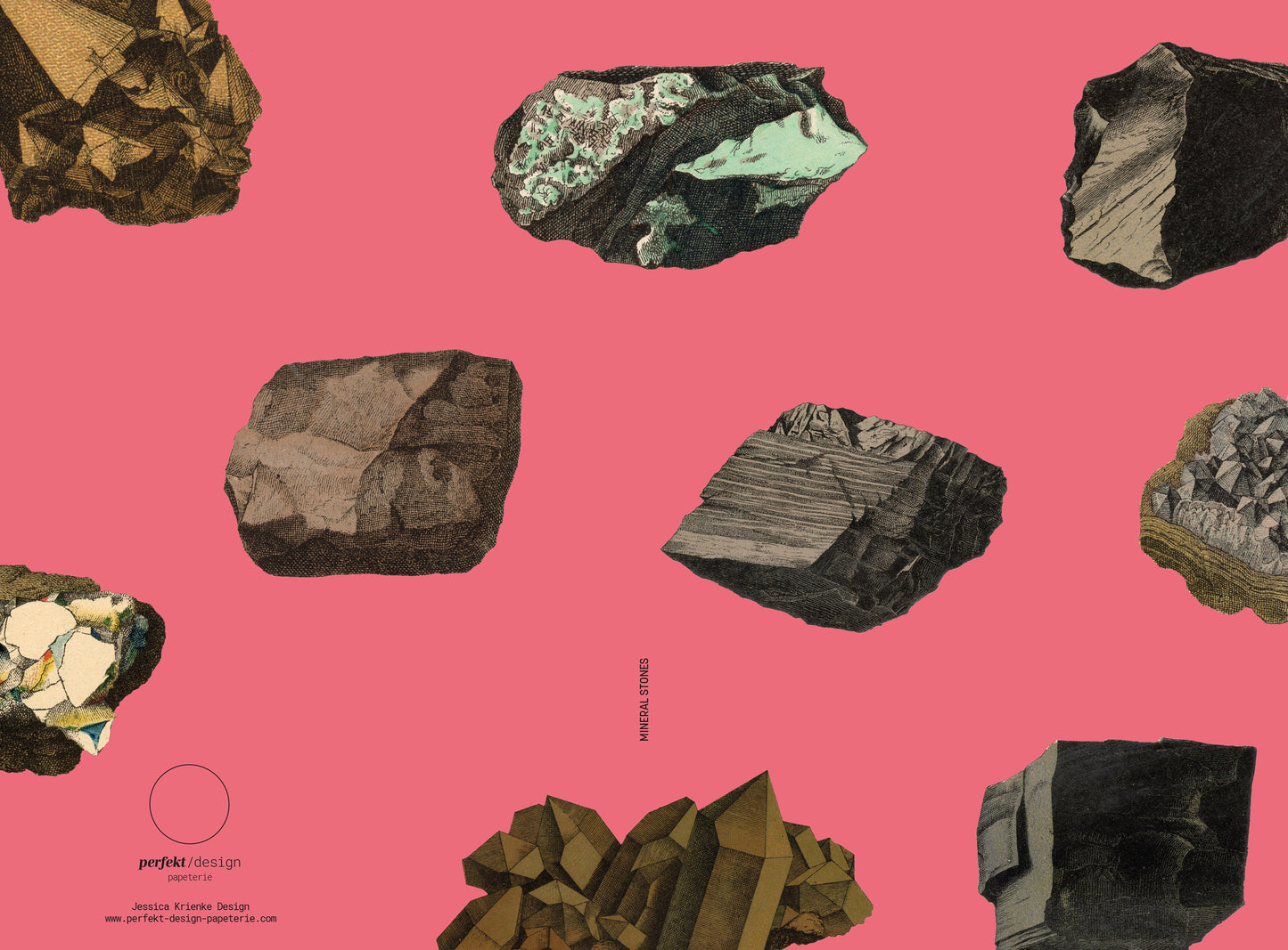 Notizbuch Mineralien | 13x20 cm