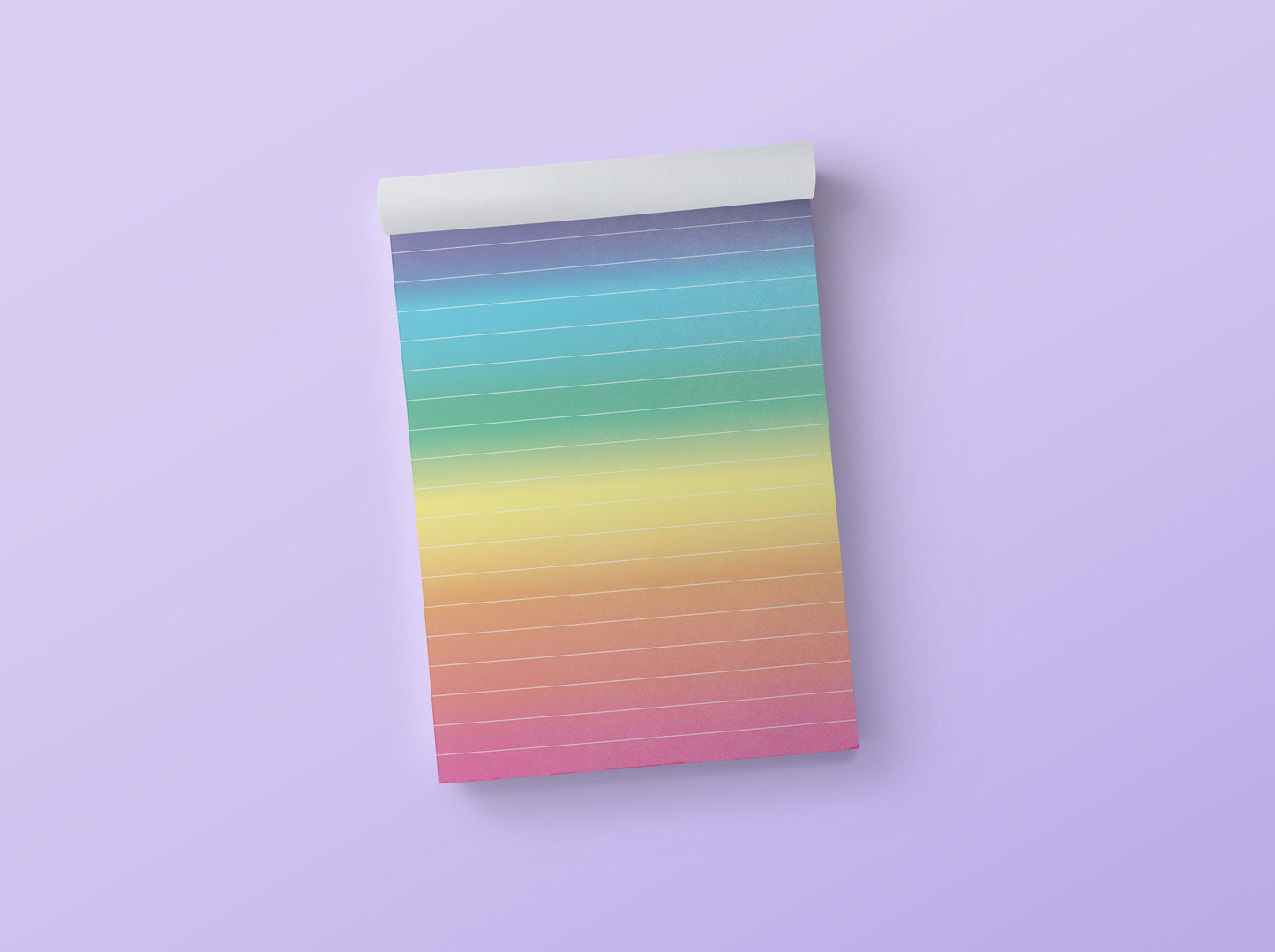 Notizblock Regenbogen | liniert | A6