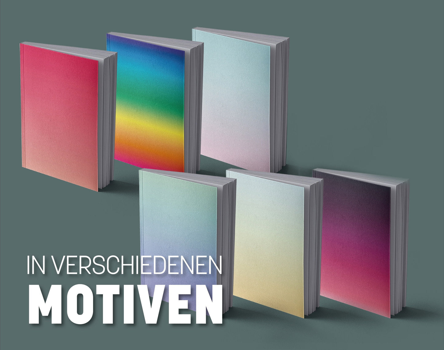 Notizblock Regenbogen | liniert | A6