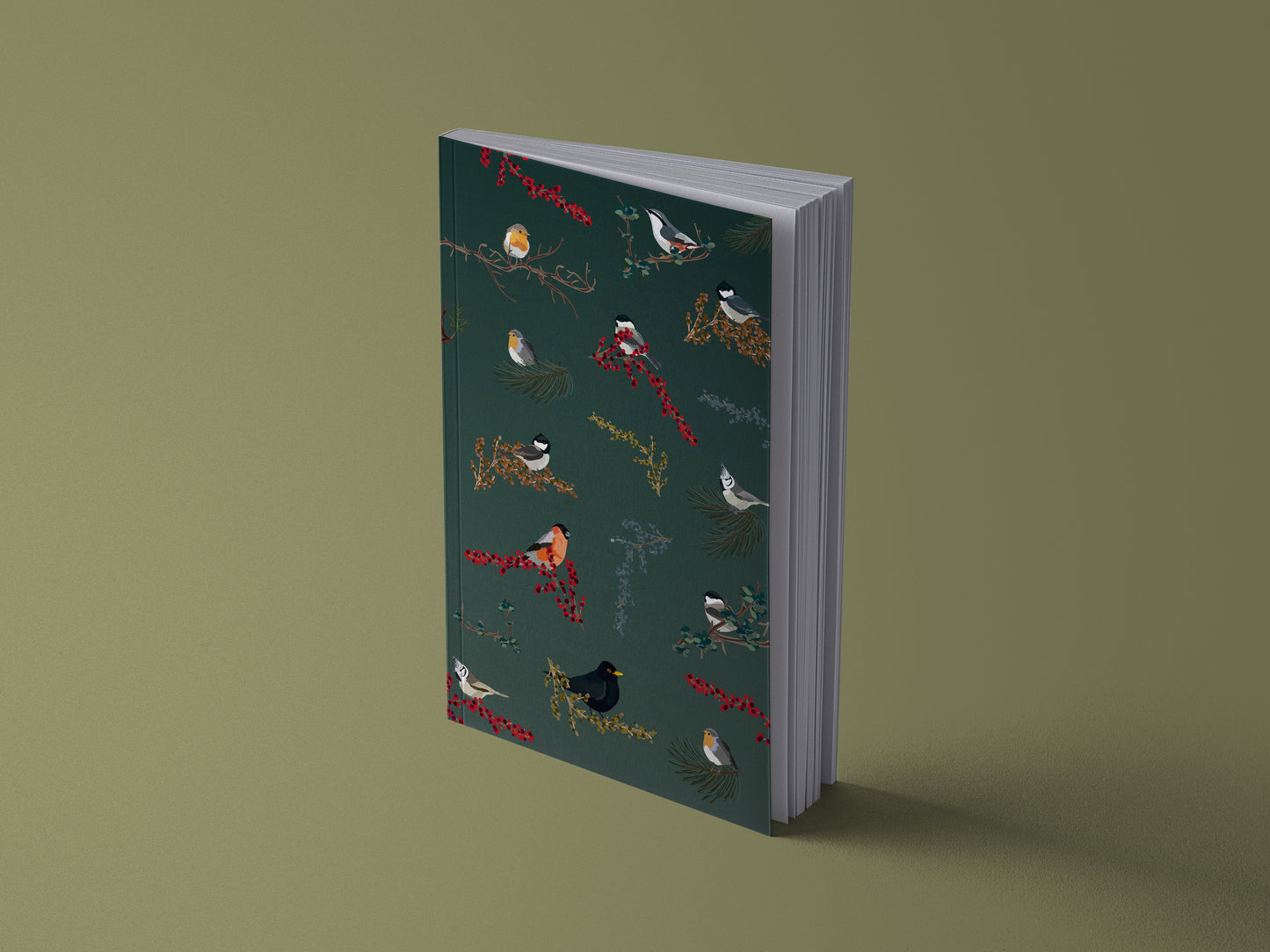 Notizbuch Heimische Vögel | 13x20 cm