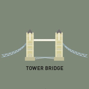 London Landmarks | DOWNLOAD | Poster A3