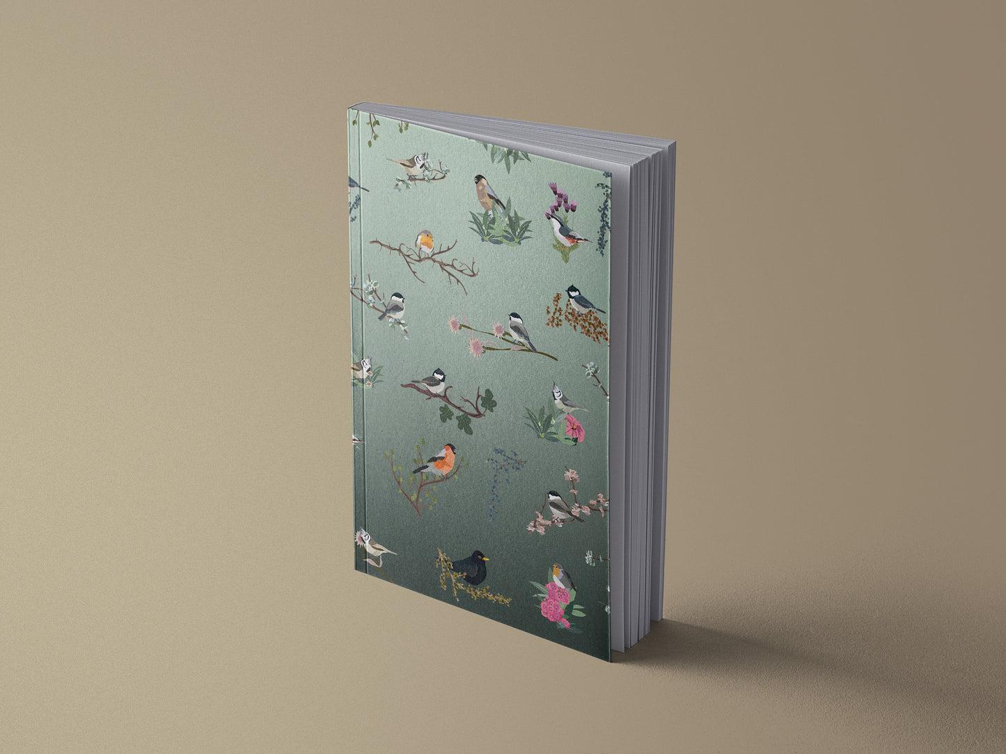 Notizbuch Heimische Vögel | 13x20 cm